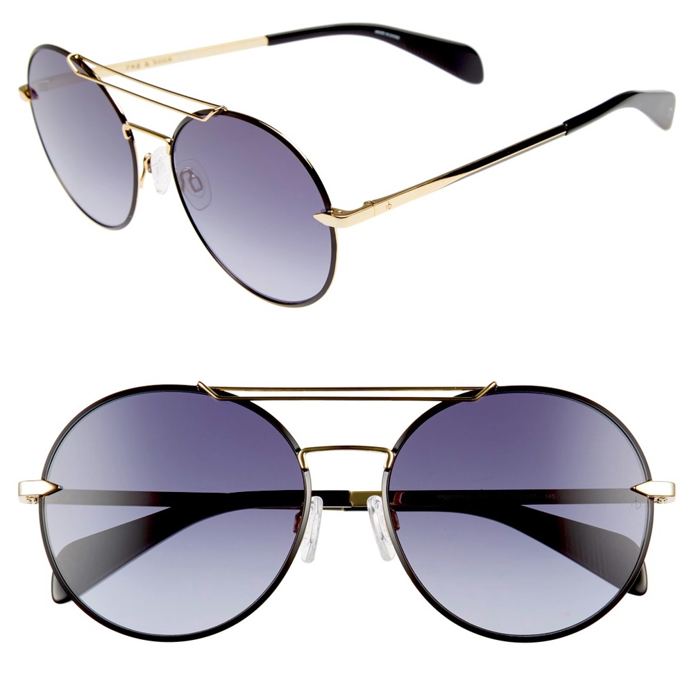 Rag & Bone Aviator Sunglasses